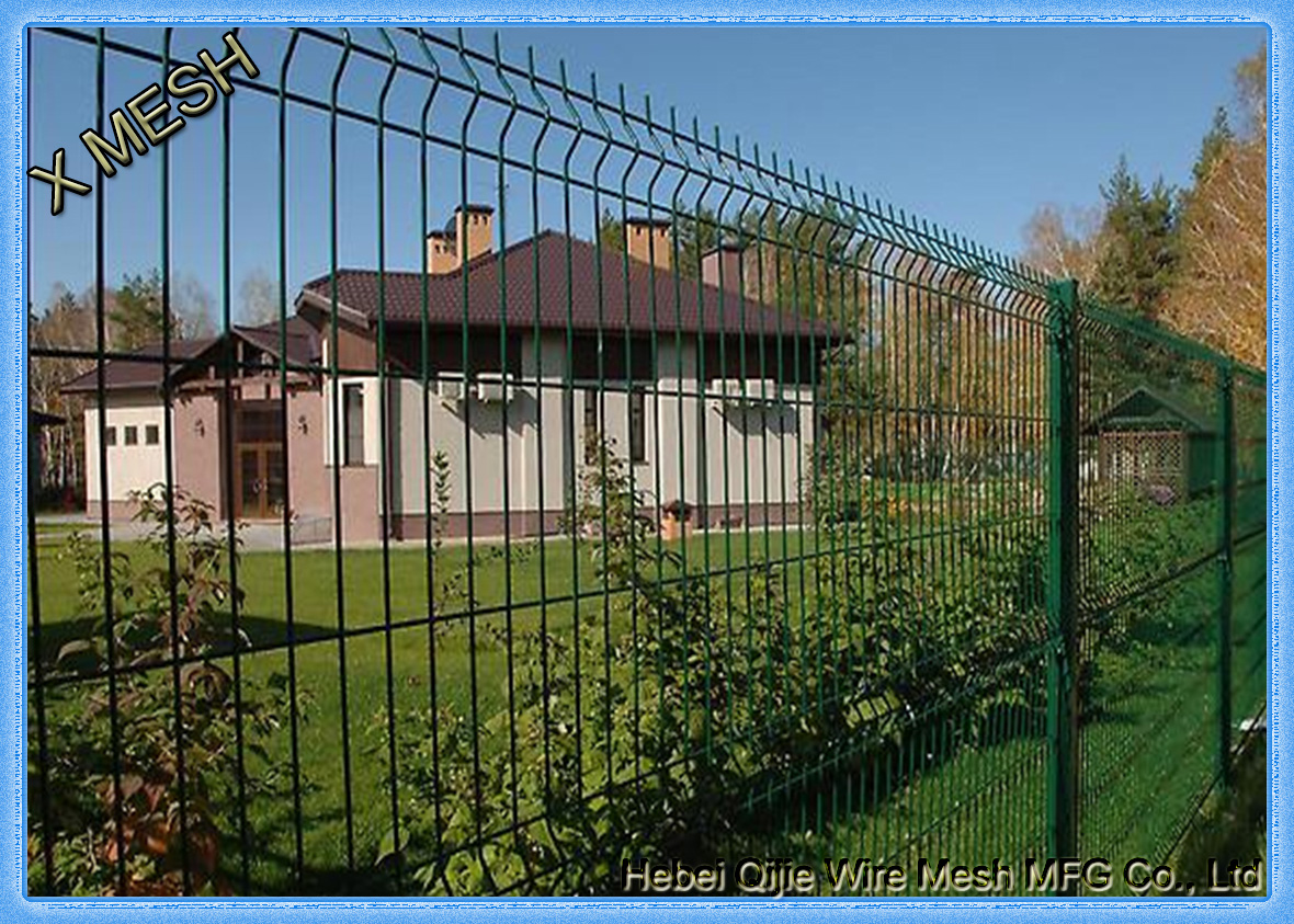 Perimeter Coated Welded Wire Fence Steel-P0006