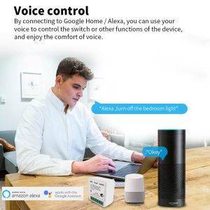 DIY MINI Homekit Wall Switch Button Modifier Relay Module Work with tuya wifi