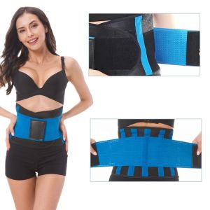 China 90cm Neoprene Elastic Waist Support Belt Back Pain Relief on sale