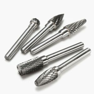 Customized Request 5PCS Rotary Tool Cutter Rotary Files Tungsten Carbide Burr