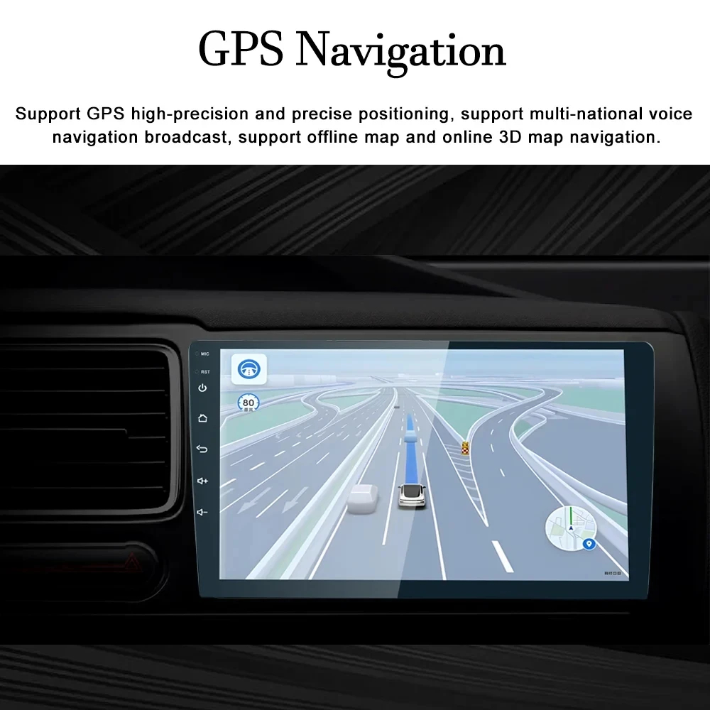 USB Connection Universal Android Car Screen for 7 9 10.1 inch Double Din Car Radio