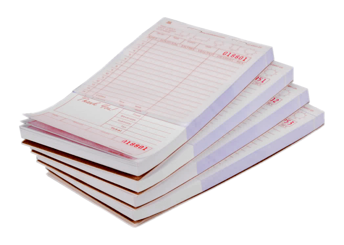 white pink yellow blue green colour NCR Paper 48-100gsm