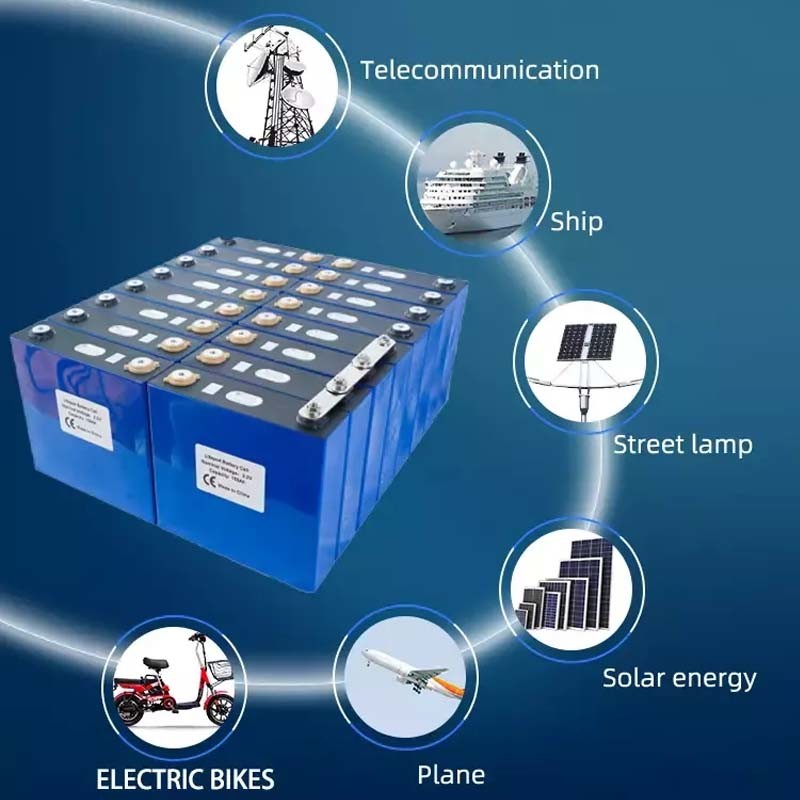 Deep Cycle Lifepo4 Prismatic Battery Lithium Iron Phosphate Cell