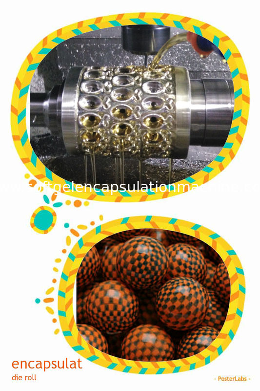 18000pcs Medium Scale Paintball Encapsulation Machine High Speed Ce Softgel