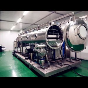 PLC Control Continuous Vacuum Belt Type Dryer for Liquid / Paste