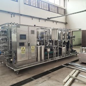 Pasteurizing And Cooling Tunnel UHT Sterilizer Machine Water Spray Type