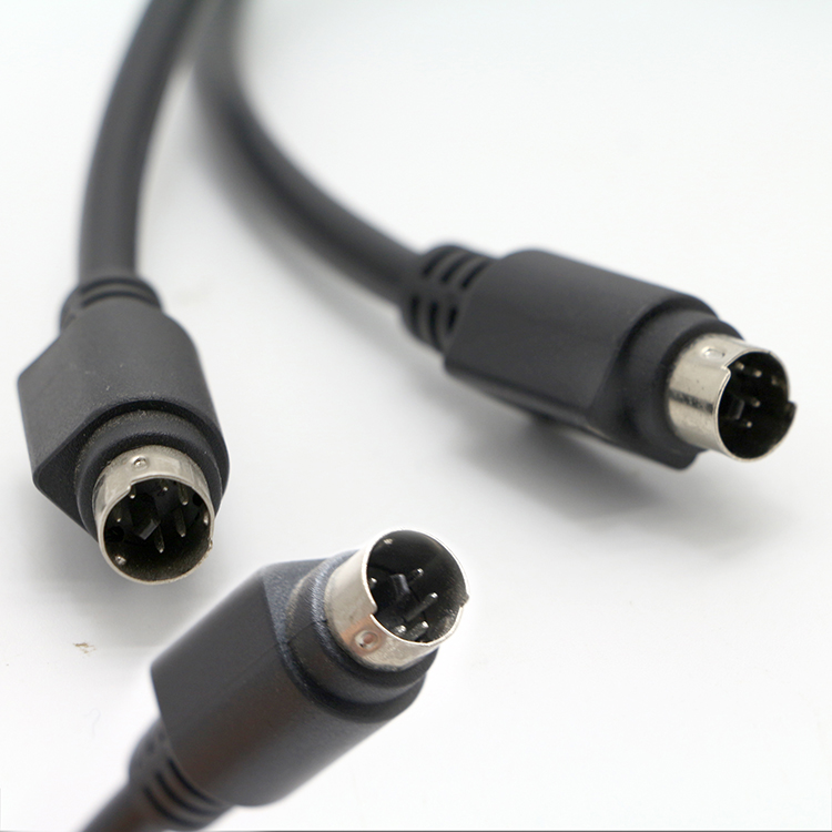 Customization 1m 2m 3m Male to Male Female 6 Pin Mini DIN Extension Cable