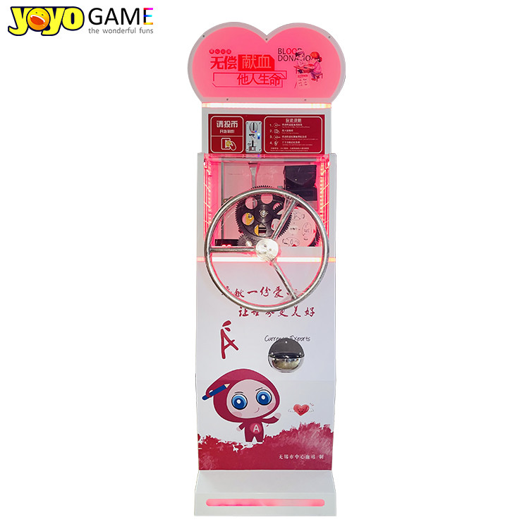 Souvenir Coin Penny Press Vending Machine with Promotion Screen for Tourism