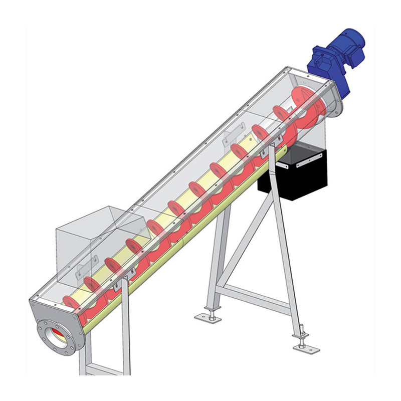 Fire Resistant Cement Screw Feeder Stainless Steel With High Efficiency