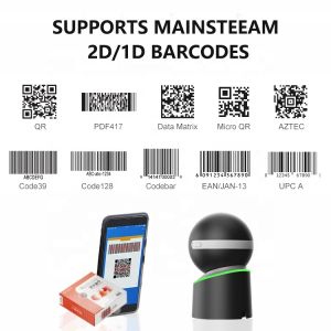 A SD5637 High Quality Desktop 2d Omnidiredtional Qr Barcode Reader