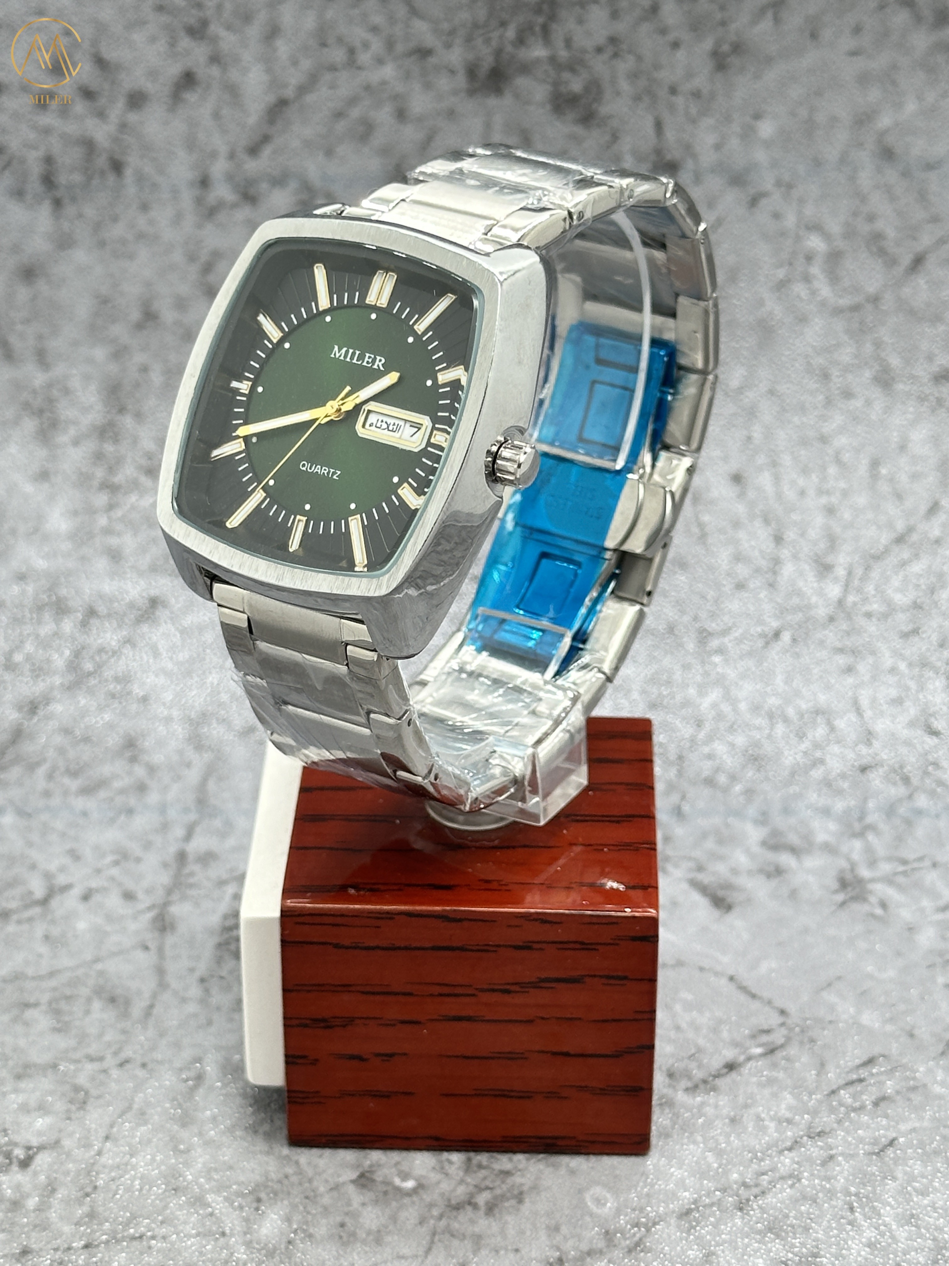 New Arrival Ml1110 Silver Quartz Watch Waterproof 3 ATM Customized Logo Wholesale