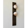 Buy cheap Allied Maker Bridge Sconce Modern Alabaster Long Wall Light 18''H from wholesalers