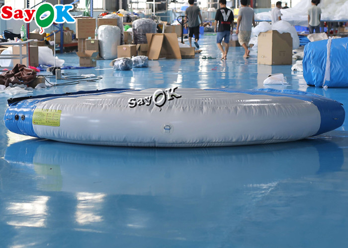 Inflatable Water Tank Outdoor Activity Inflatable Air Jumping Pad Water Amusement Park