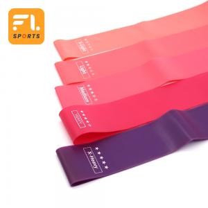  Thermoplastic elastomer ring resistance belt exercise Yoga portable small volume high quality yoga resistance bands work Manufactures