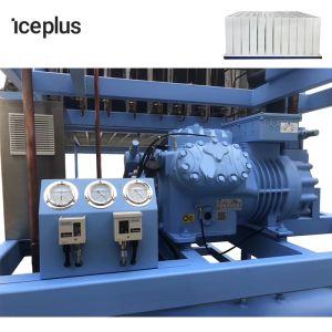 High Strength Ice Block Making Machine Stainless Steel Mainframe Rust Proof