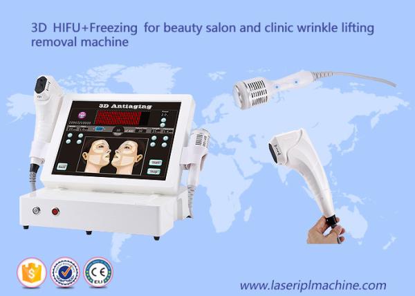 High intensitive focused ultrasound wrinkle remove 3d hifu ice freezing beauty