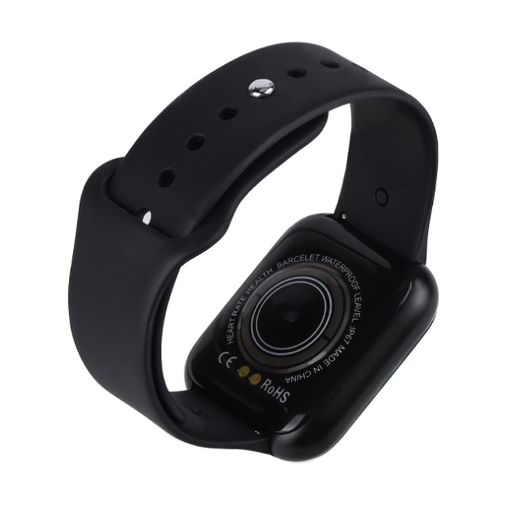 Waterproof Fitness Tracker Smart Watch For Sports Pink Color Lightweight