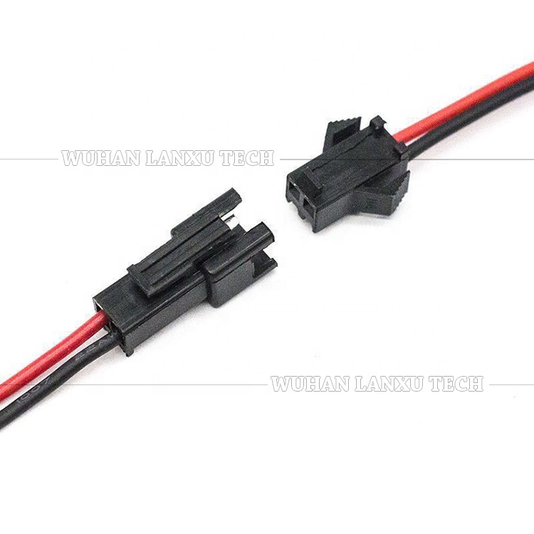 2 3 4 Pin SM 2.54mm Connector Male to Female Socket Assembly Cable for GPS LED Light