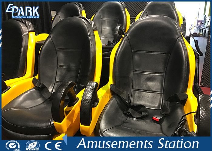 12D Cinema Virtual Reality Simulator Electronic / Hydraulic Platform