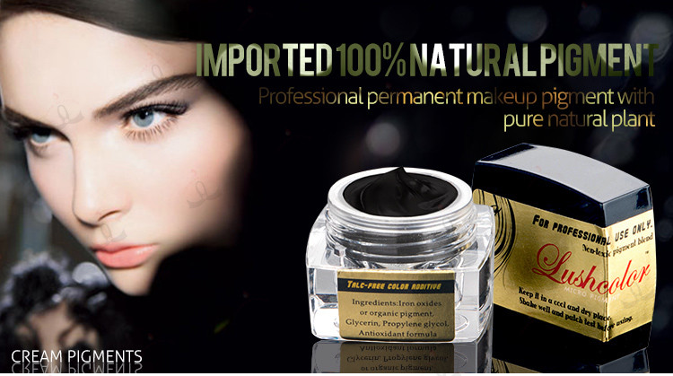 Safe Semi Permanent Makeup Pigments Micropigmentation Ink Lasting