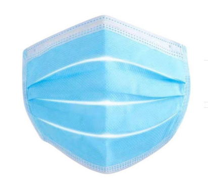 99 PFE Non Woven Medical Mask , Triple Layer Surgical Mask for hospital