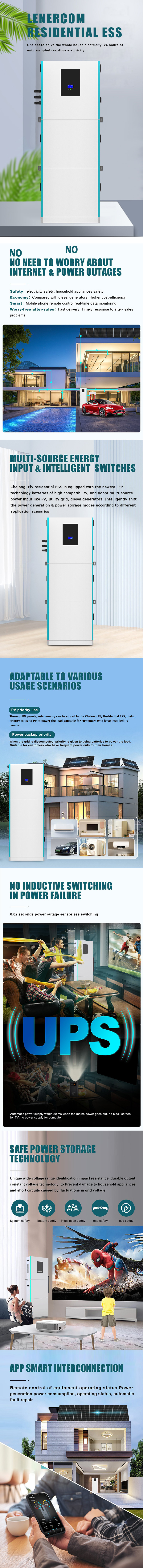 OEM ODM LiFePO4 lithium battery Smart Household Battery Storage System Stacked lithium battery packs 48V 100AH200AH
