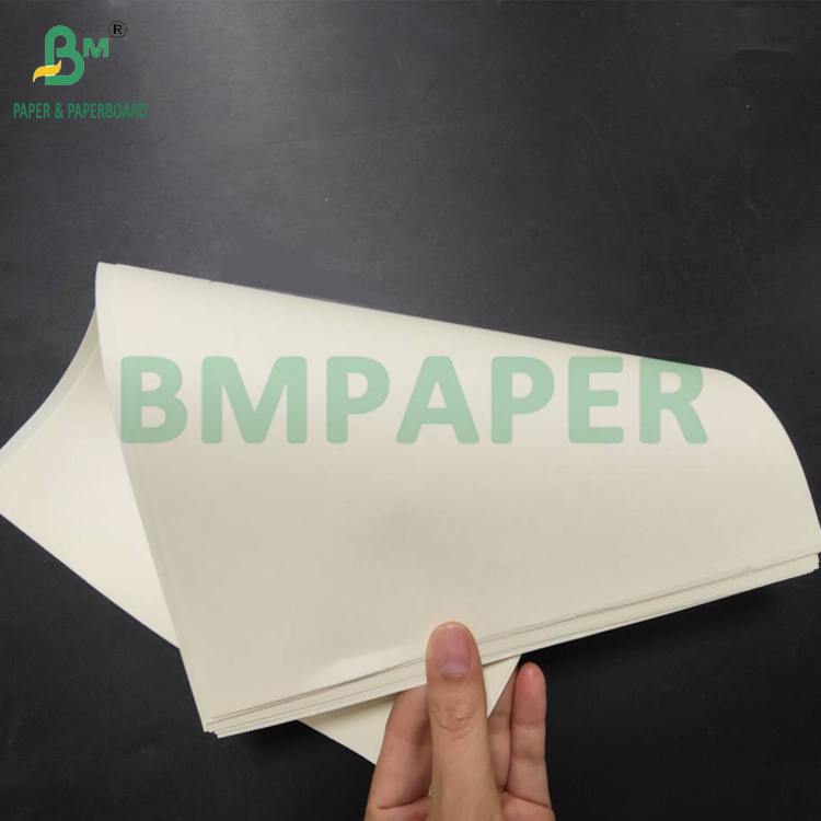 70gsm 80gsm Uncoated Cream Light Yellow Color Offset Printing Paper 70 x 100cm
