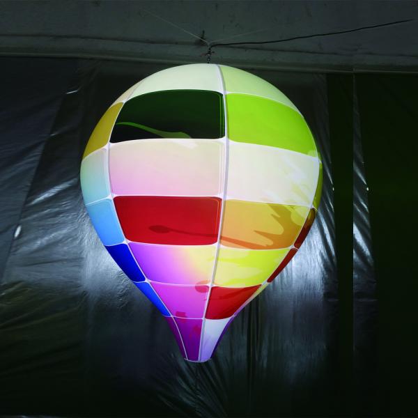 New Product Sky Giant Big Ball Advertising LED Lighting PVC Balloon Inflatable