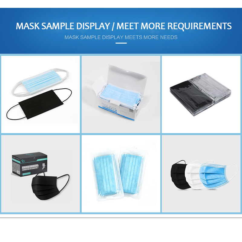 Flat Mask Ultrasonic Ear Loop Welding Machine PLC Controlled