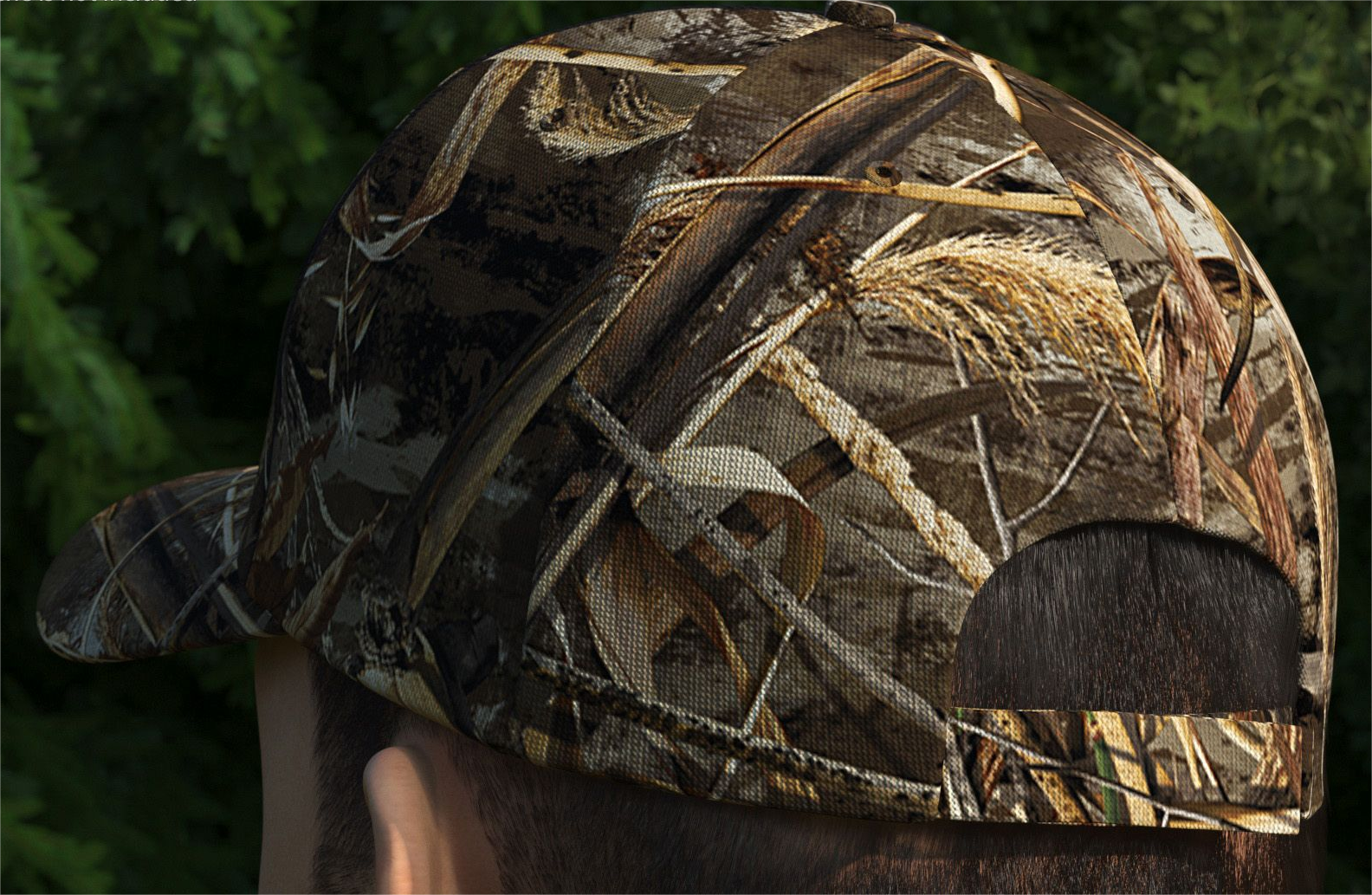 Breathable Outdoor Tactical Hunting Cap Camo Print Embroidery Logo Uv Protection