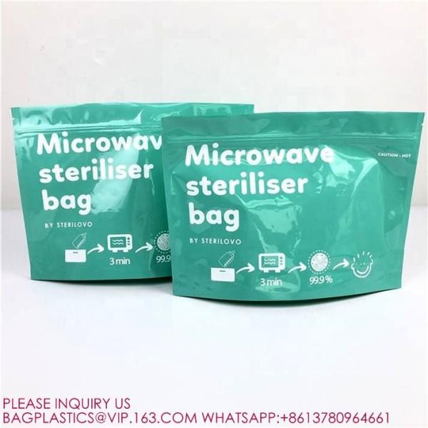 Oven Microwave Cooking Bags Retort Pouch Microwave Bag Organic Soup Packaging