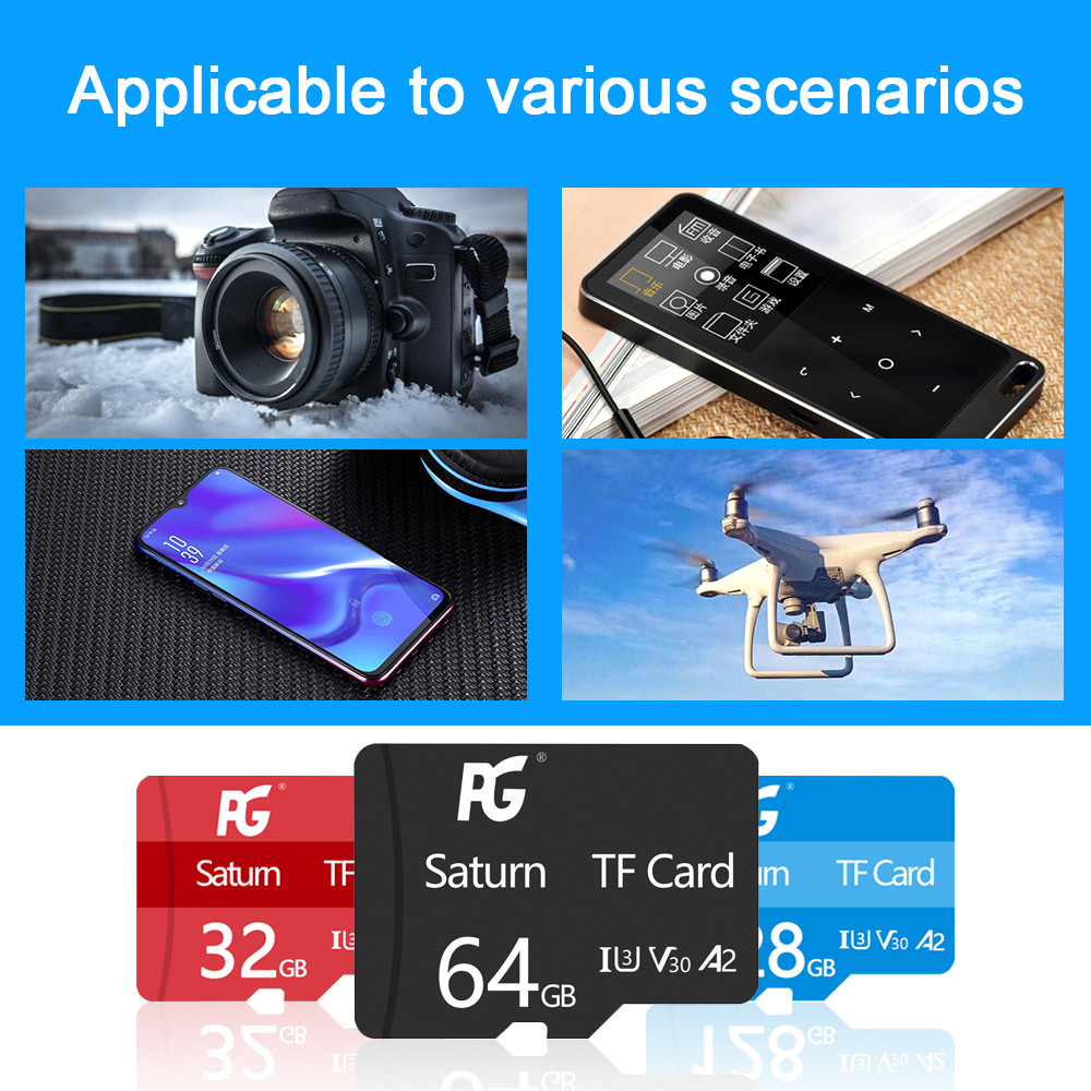 U3 A2 C10 Mini TF Card 128GB 16GB 32GB 64GB Camara Memory Card