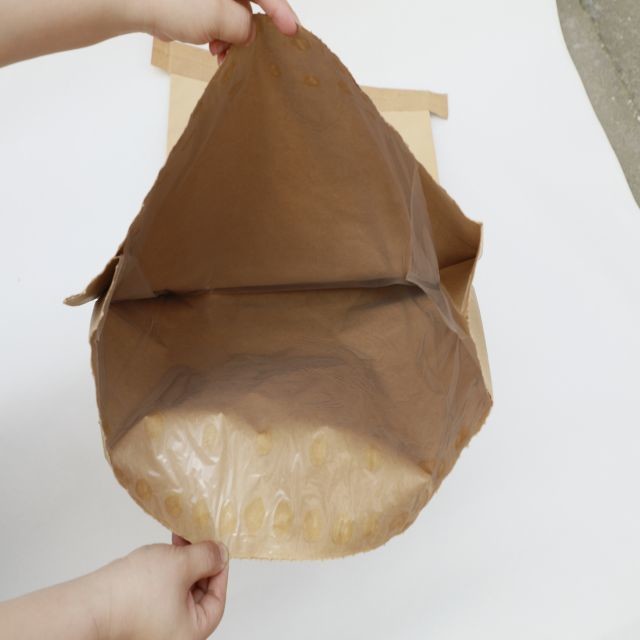 Brown Custom Printed Kraft Paper Packaging Bags 7 Colors Structure Accepted