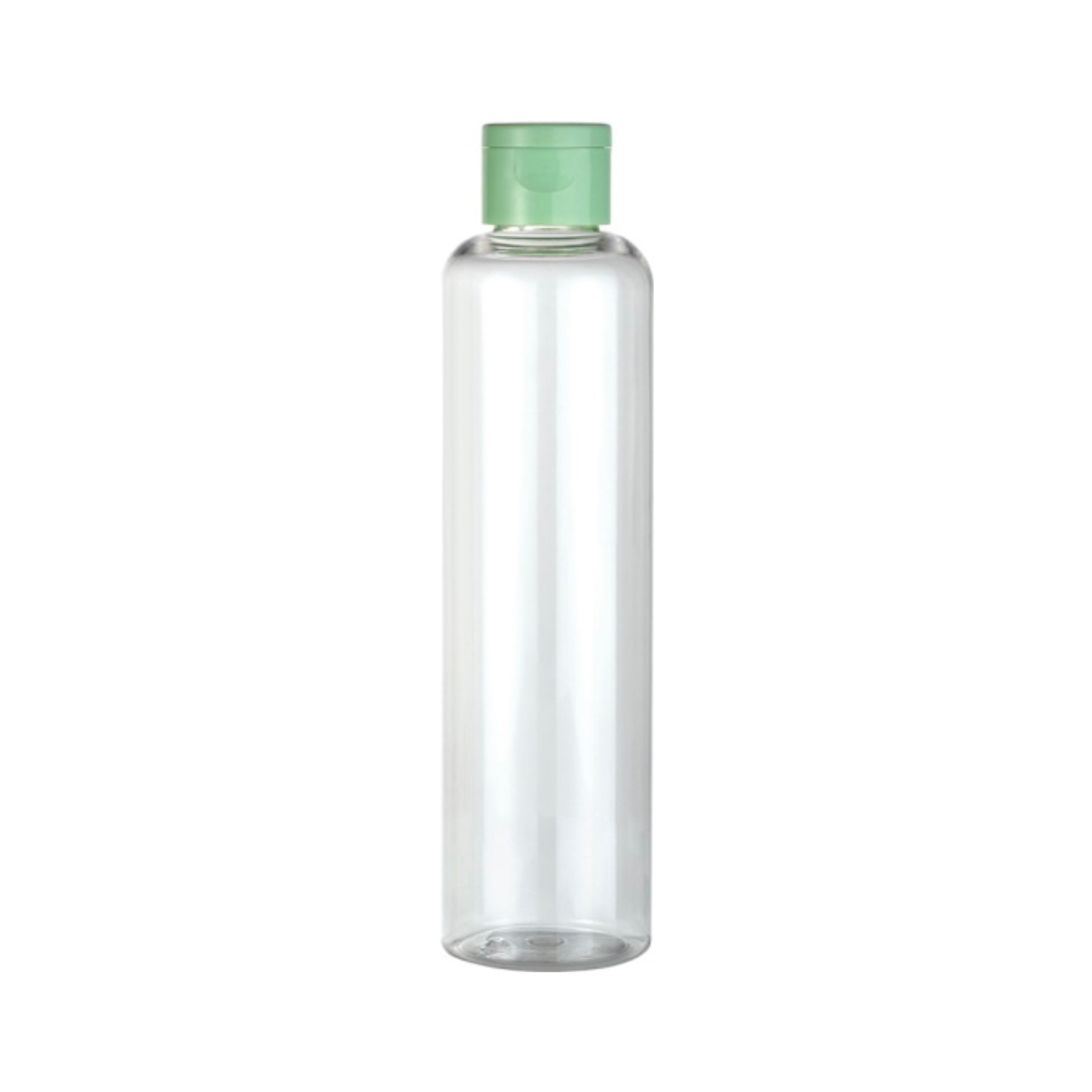 Customized 80ml PET Bottle Round Shoulder Plastic Clear Bottle with 24/410 Pump Sprayer