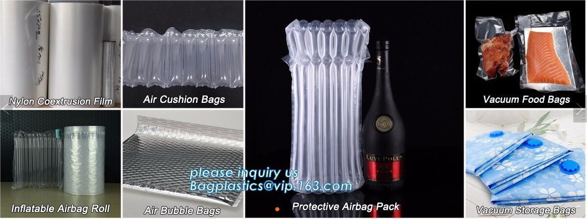 Bottle Protector Bubble Travel Bag,Travel Trip Bag With Bubble Inside And Double Zip lockks,Sleeve Travel Bag - Inner Skin