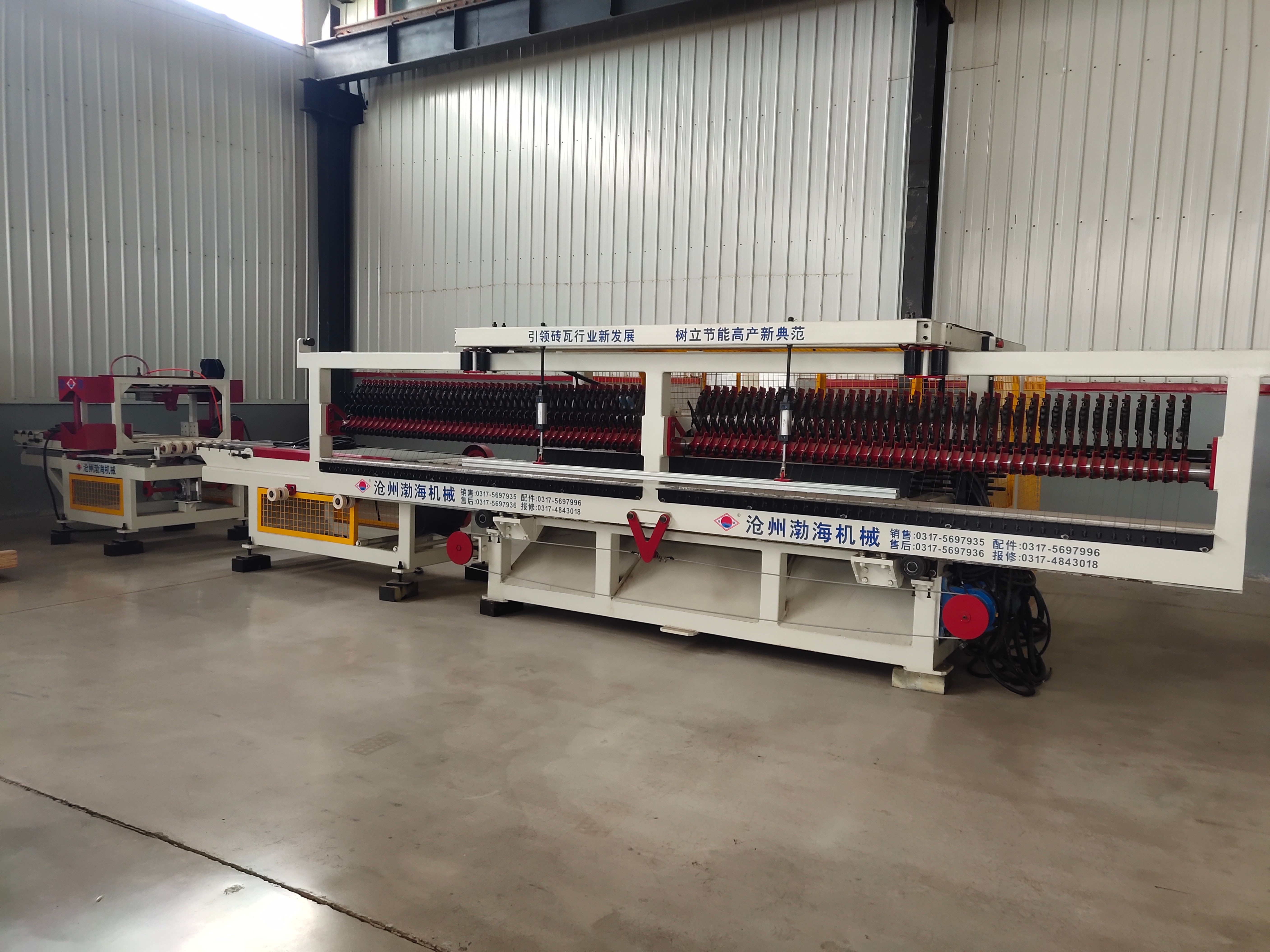 Tunnel Kiln 16 times/min Automatic Red Brick Making Machine
