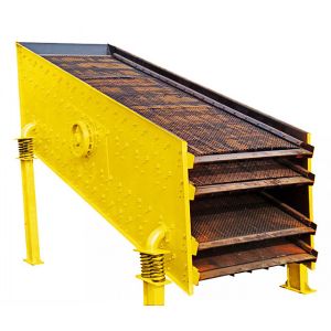 Double Layer Coal Vibrating Screen Machine For Stone Sand
