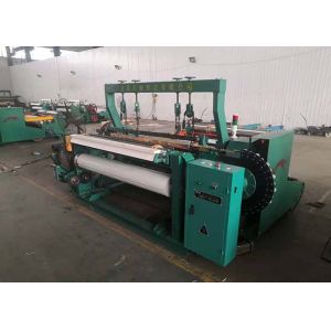 Harness Threading Metal Wire Mesh Weaving Machine , Wire Mesh Making Machine