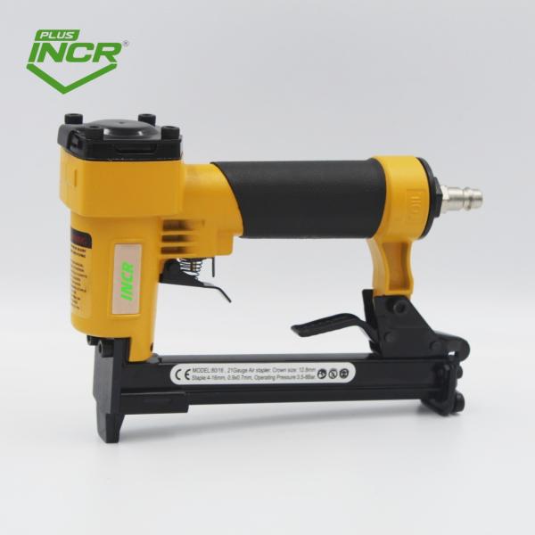 8016 Series Pneumatic Wide Crown Staplers 21 Gauge Air Stapler/Staple Gun/Nail