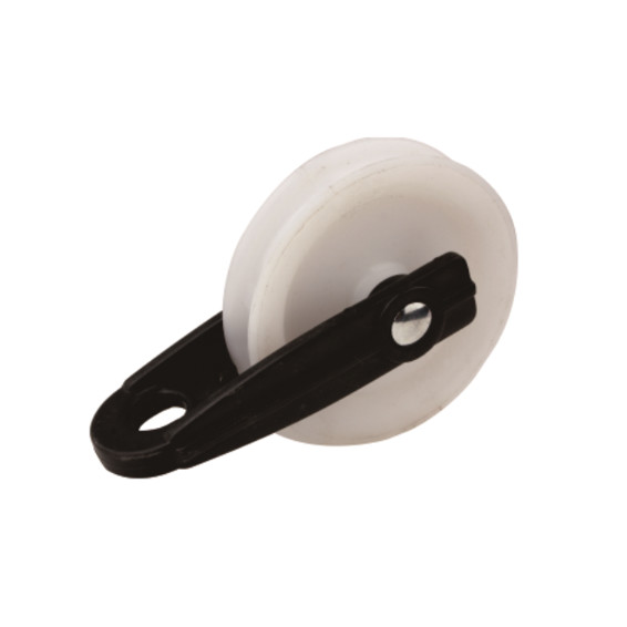 Nickel Plated Surface Clothesline Pulley Zinc Diecast Metal Pulley