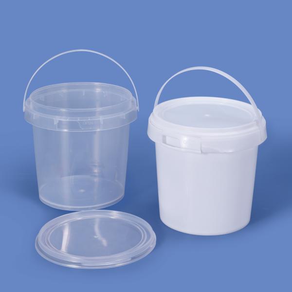 Empty PP Material Plastic Bucket For Fishing Car Wash Portable Home Storage