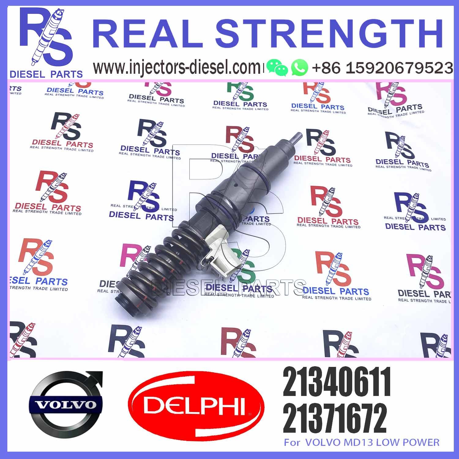Common Rail Fuel Injector 21340611 21340612 VOE21340611 VOE21340612 21582101 21644596 3801369 20547351 21569191