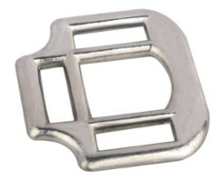 DP-370Z Metal Halter 3 Slot Square Buckle Zinc Alloy Die Casting Rust Proof
