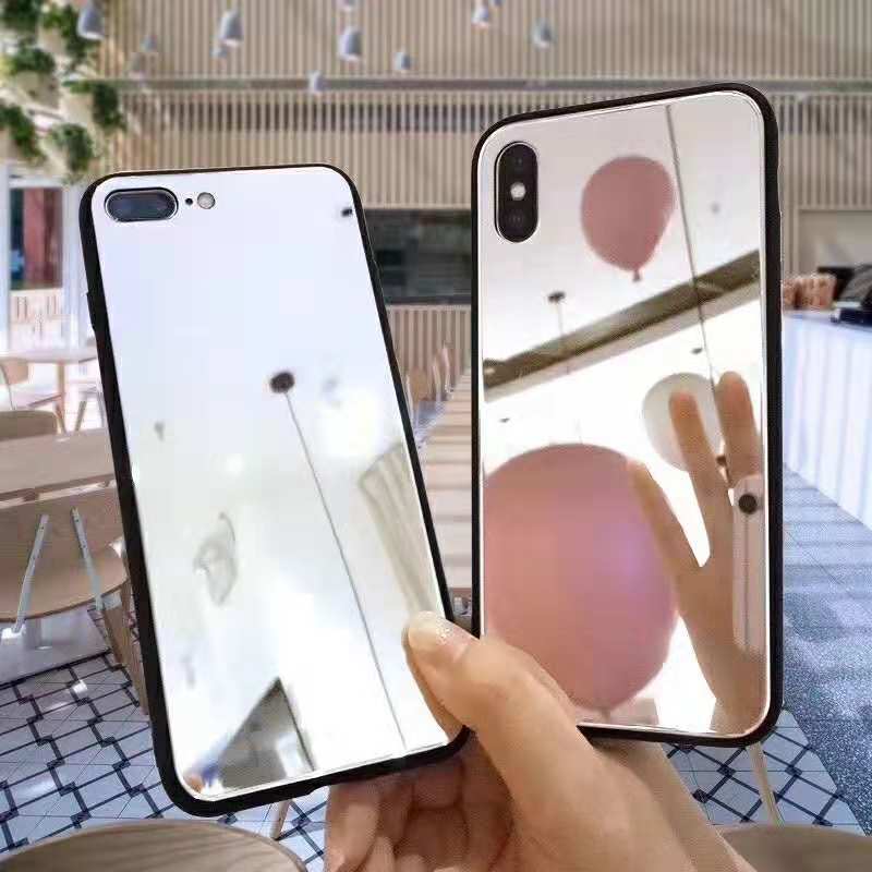 Beauty Smartphone Mirror phone case for iphone X case phone accessories mobile cover