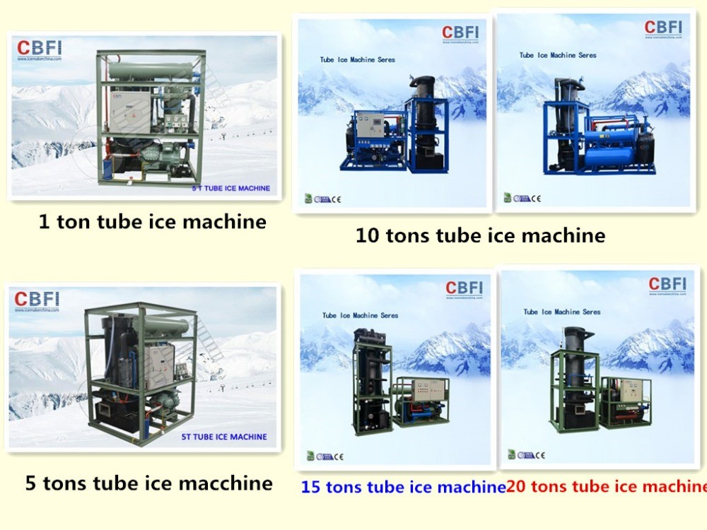 Human Consumption 304 Stainless Steel Tube Ice Machine air pressure control