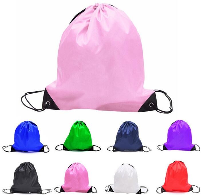 Cheap Digital Printing 100D Polyester Bag 30x45cm Any Logo Custom Drawstring Backpack,Waterpoof Most Popular Hot sale Pr