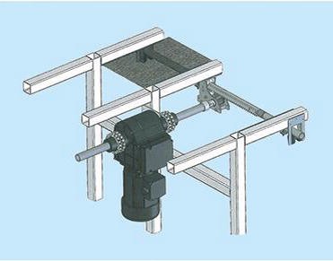 Gear Motor for Multi-Span Agricultural Greenhouses Shading and Ventilation System