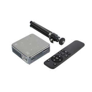 0.2" DMD DLP 4k Mini Mobile Projector With Rechargeable Battery
