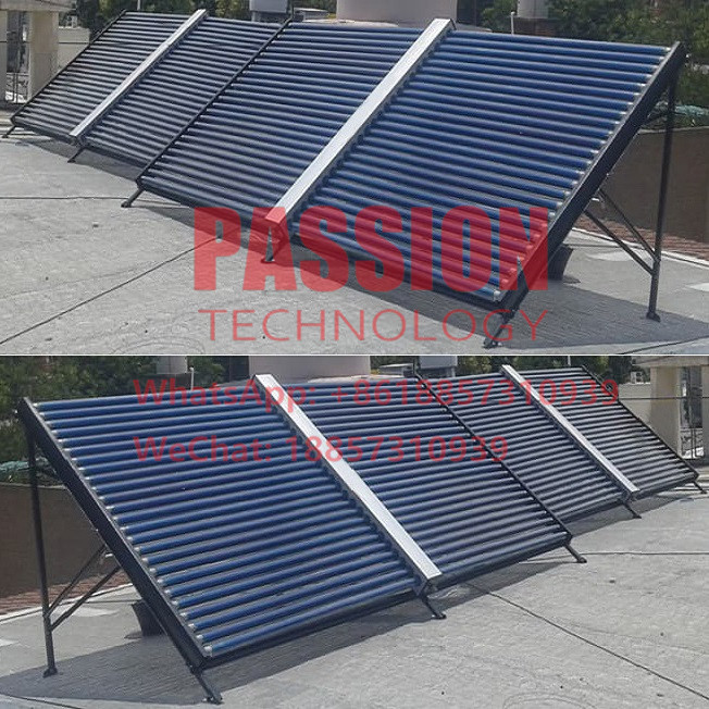 304 Outer Shell Solar Thermal Collector Vacuum Tube Collector For Swimming Pool