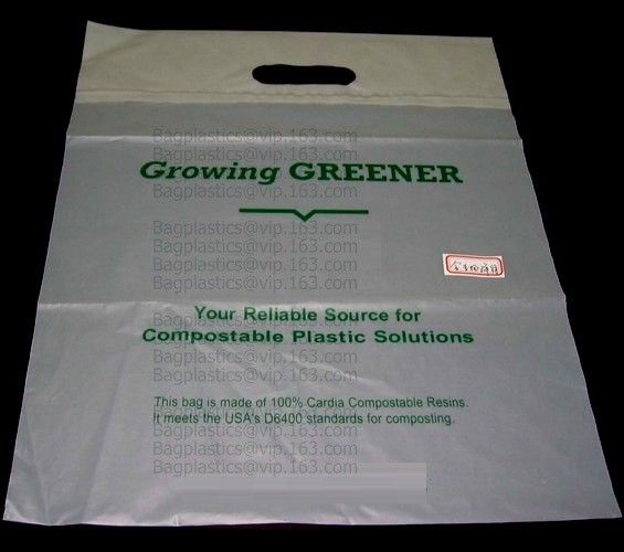 Custom logo HDPE / LDPE patch handle die cut plastic shopping bag for carrying bread,Die Cut Handle Shopping Bag bagease